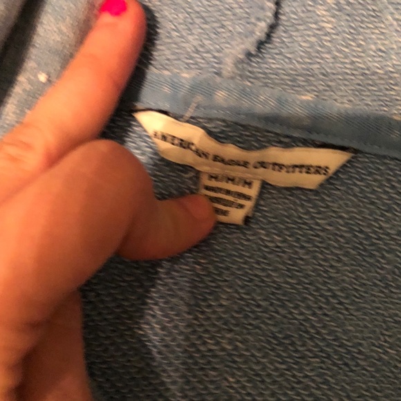 American Eagle lace up sweater - Picture 3 of 3